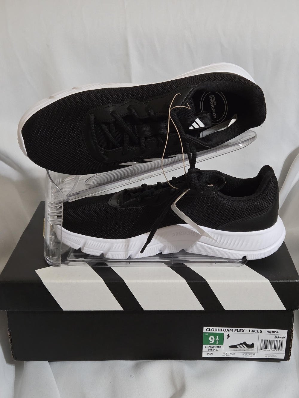 ADIDAS Cloudfoam Flex - Laces Sneaker US Men Size 9.5 (NWT)